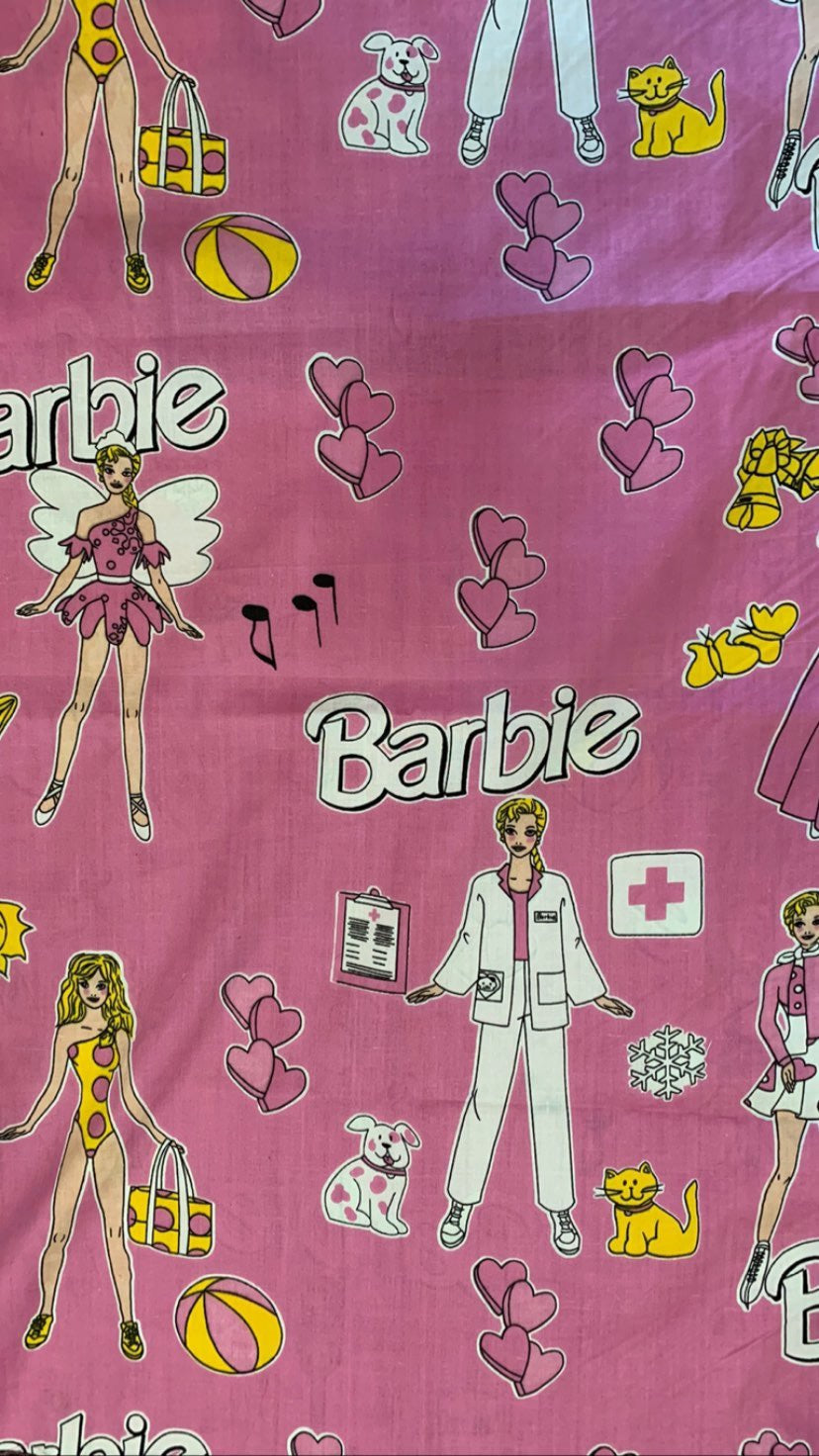 Vintage Barbie Tote Bag - Made to Order