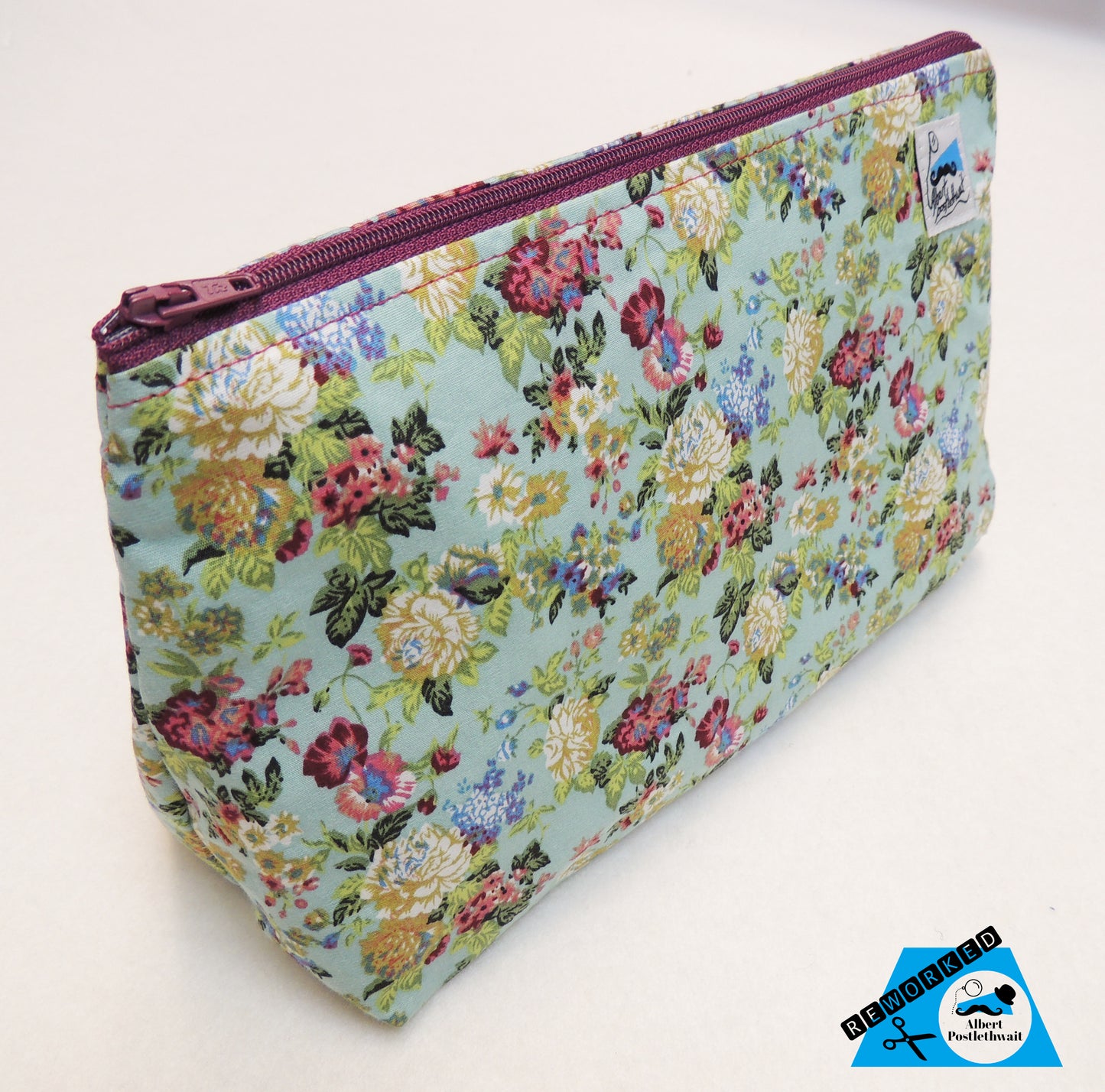 Pretty Floral Cosmetics Bag