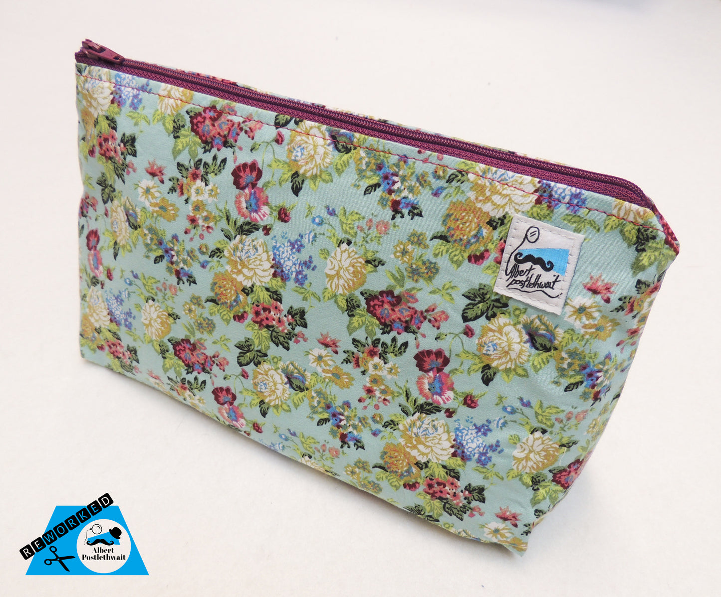 Pretty Floral Cosmetics Bag