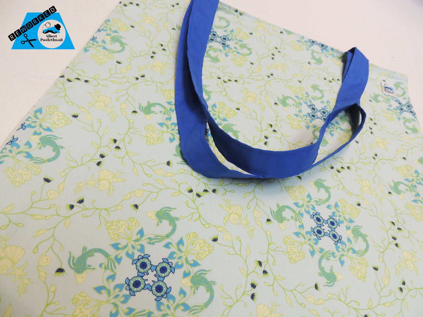 Pale Floral Tote Bag