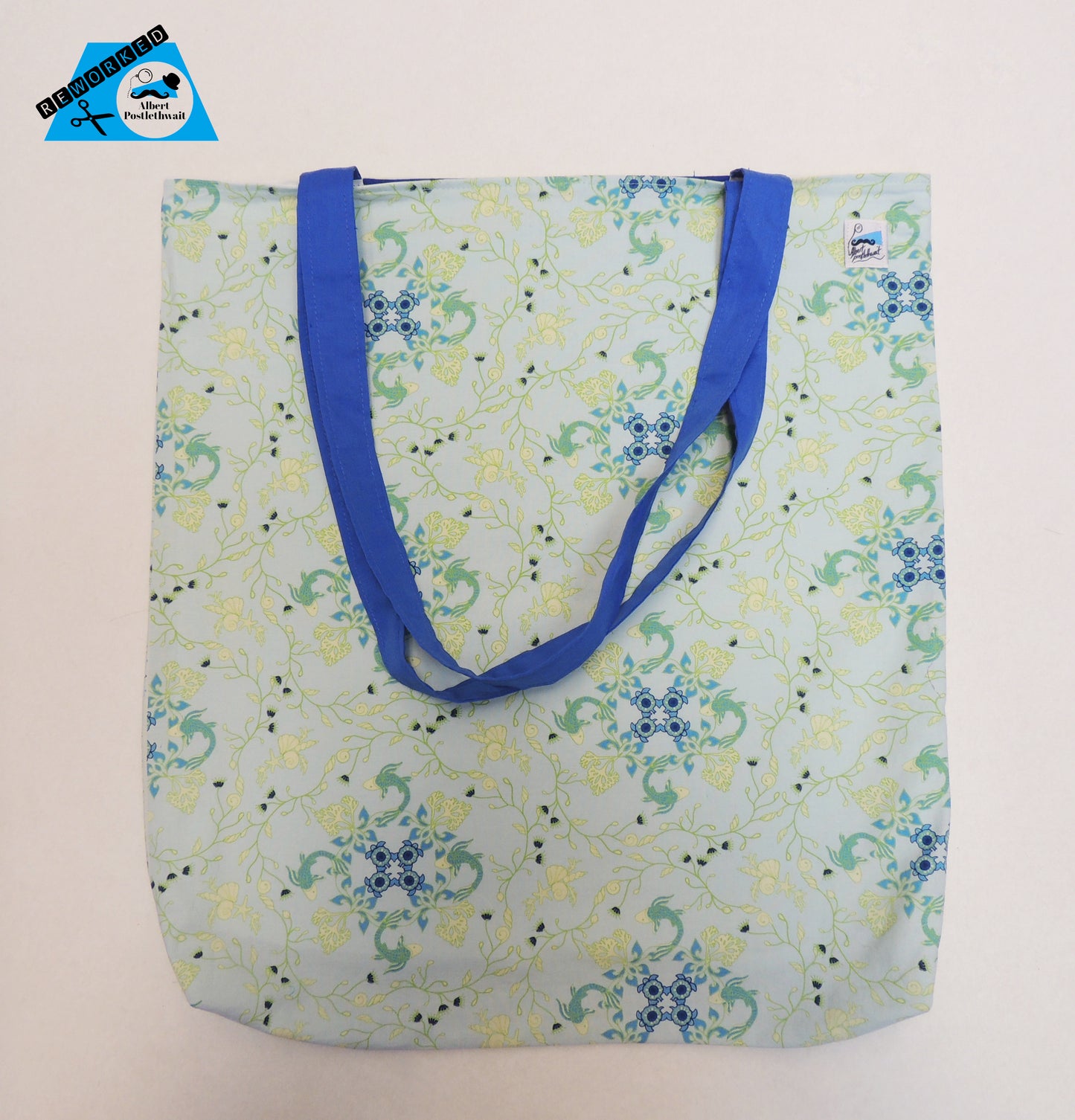 Pale Floral Tote Bag