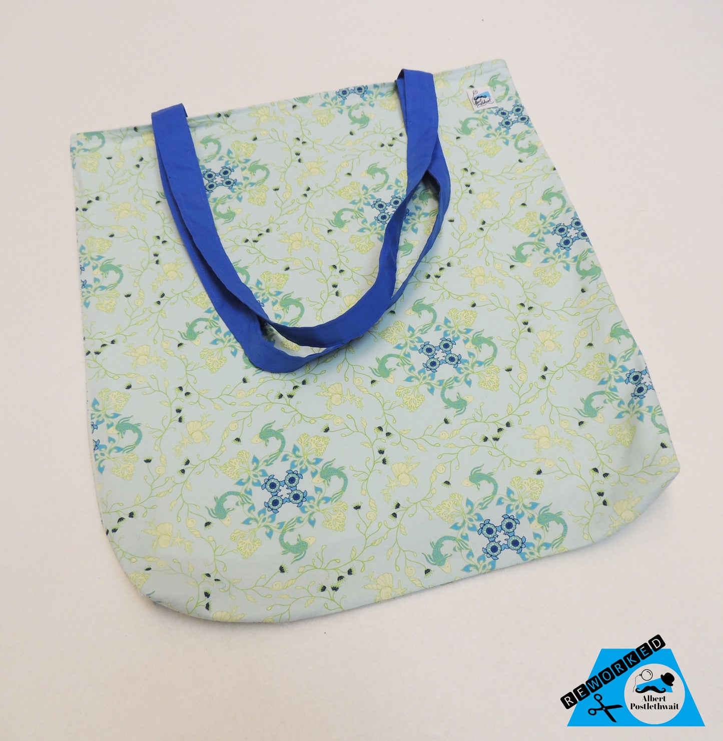 Pale Floral Tote Bag