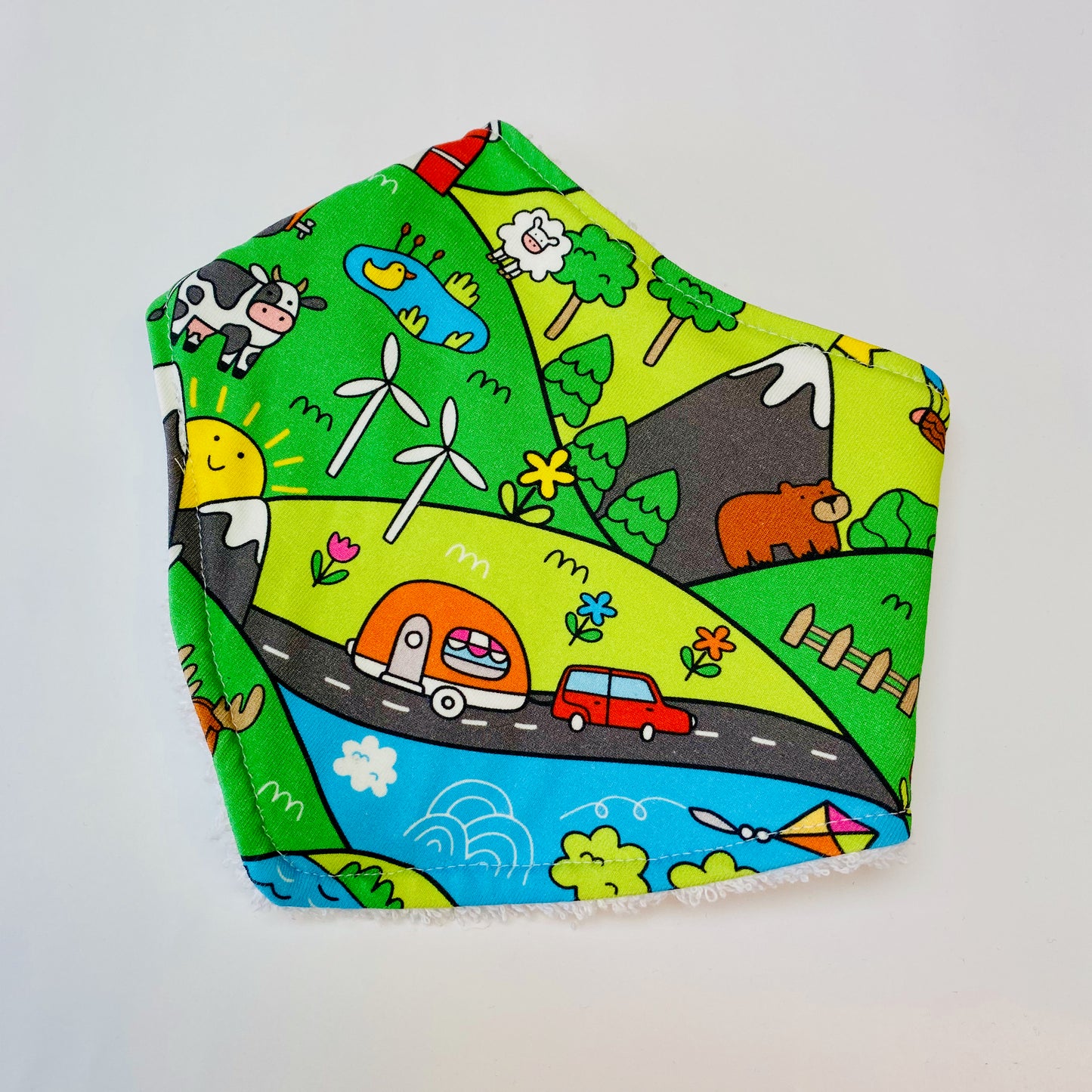 happy farm Dribble Bib
