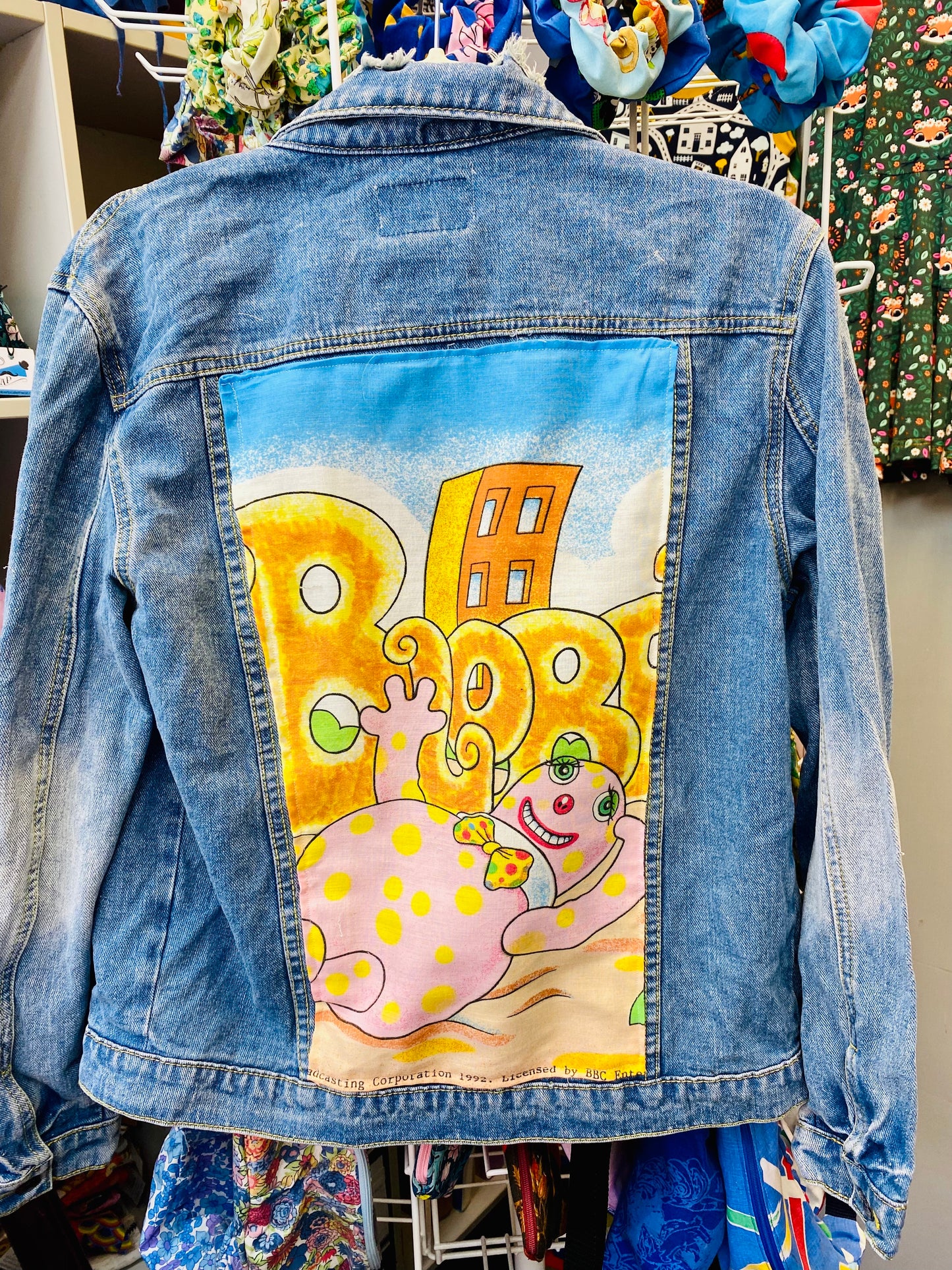 Mr Blobby Jacket 19 inches armpit to armpit