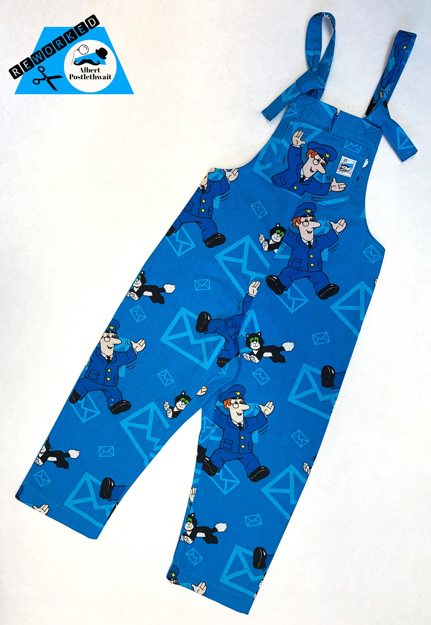 Postman Pat Dungarees 3-4 years