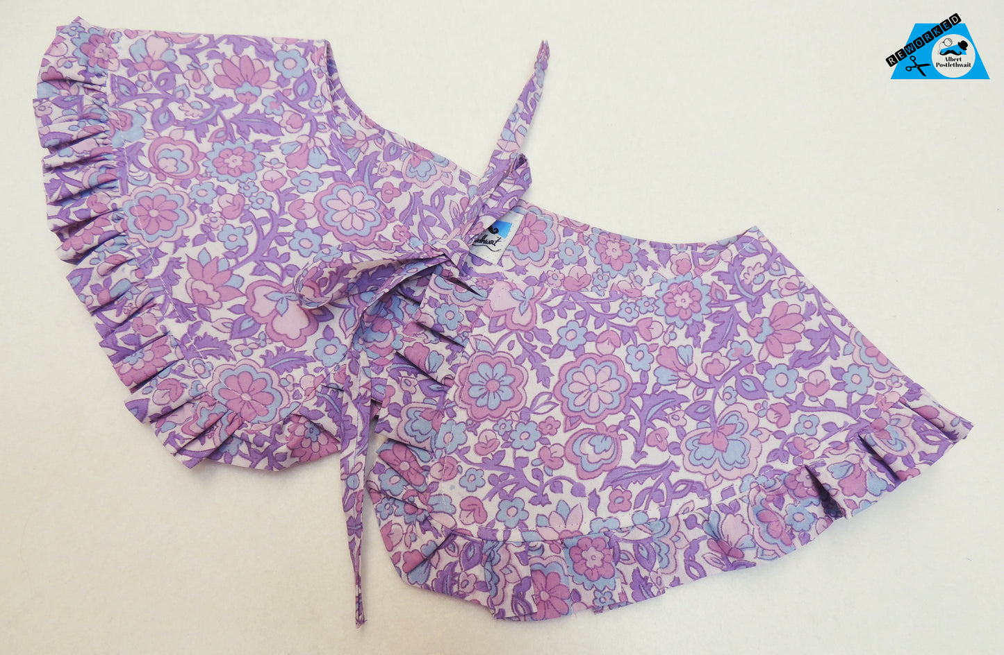 Vintage Clowns - Laura Ashley Frill Collar - Made to order