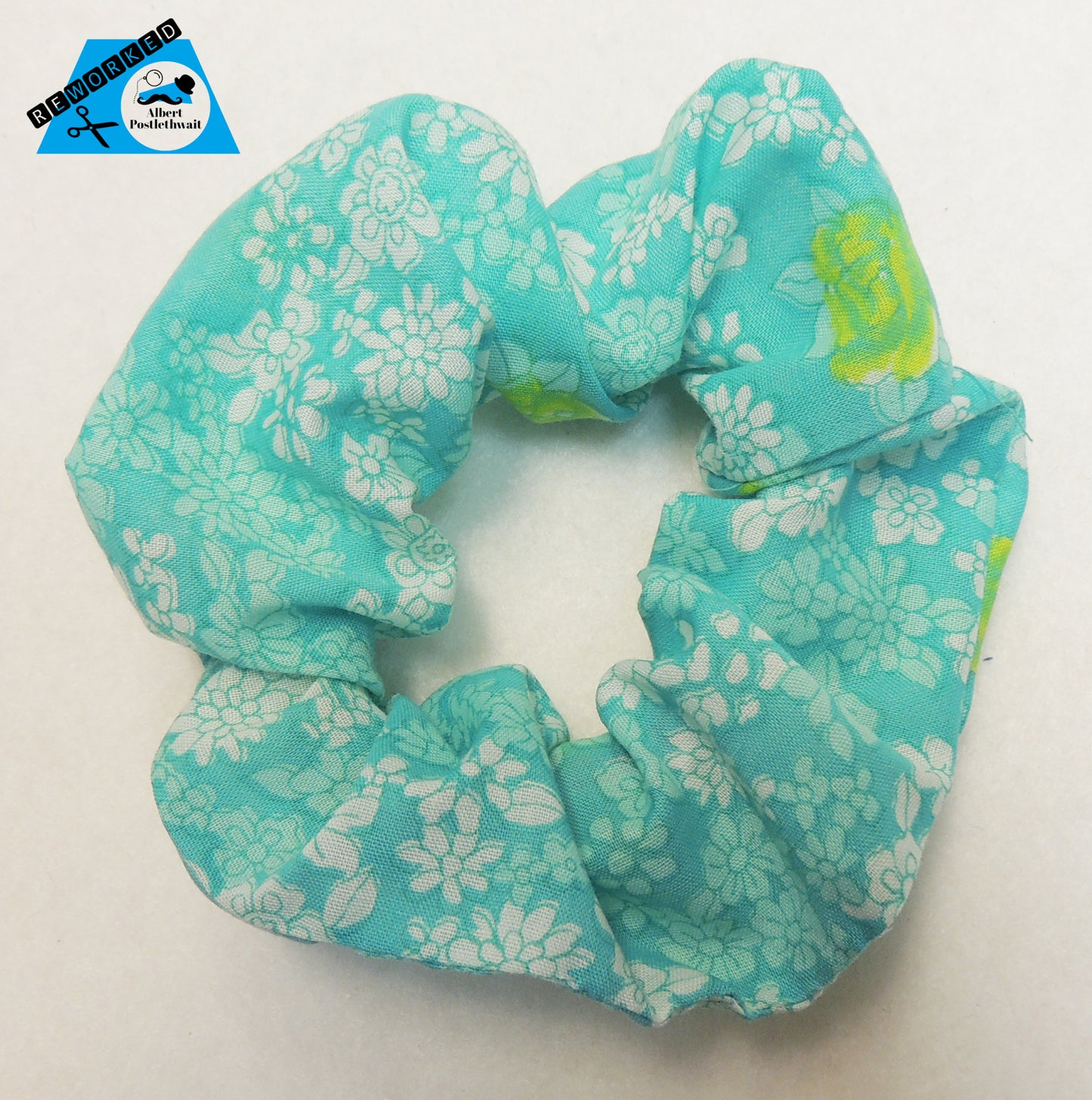 Bright Floral Scrunchie