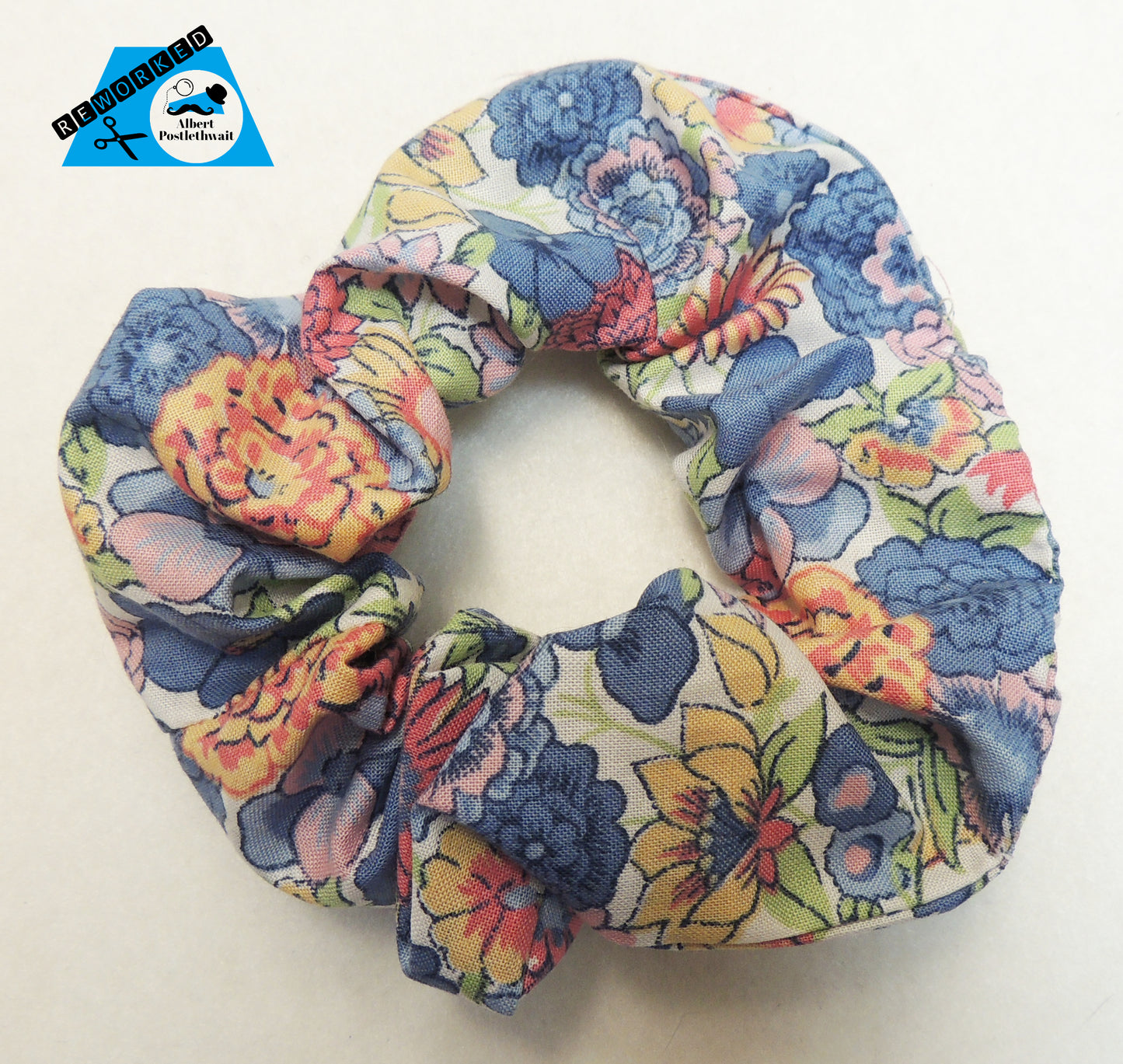 Flower Print Scrunchie