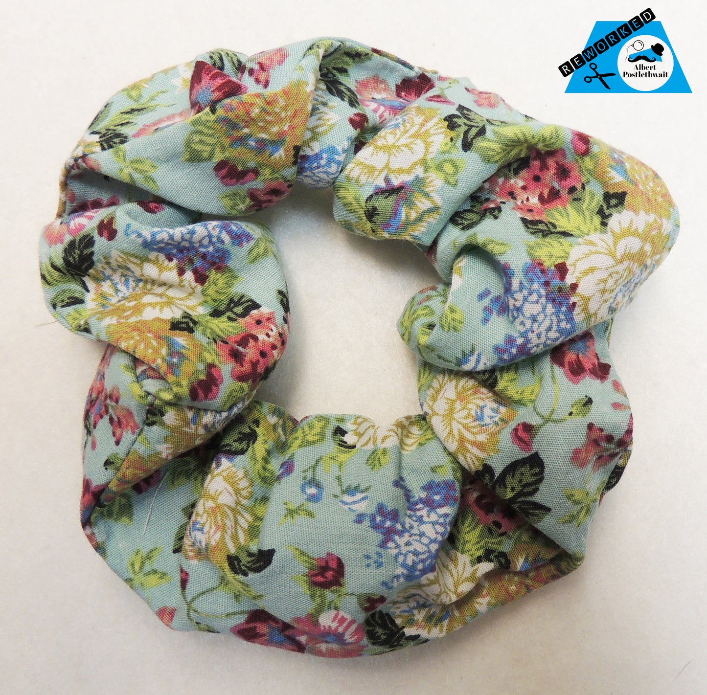 Pretty Floral Scrunchie