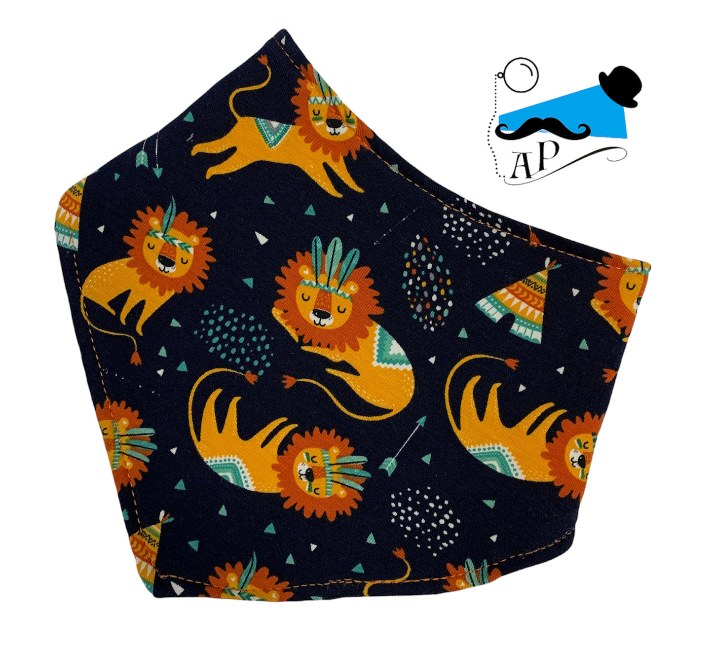 Lion Dribble Bib