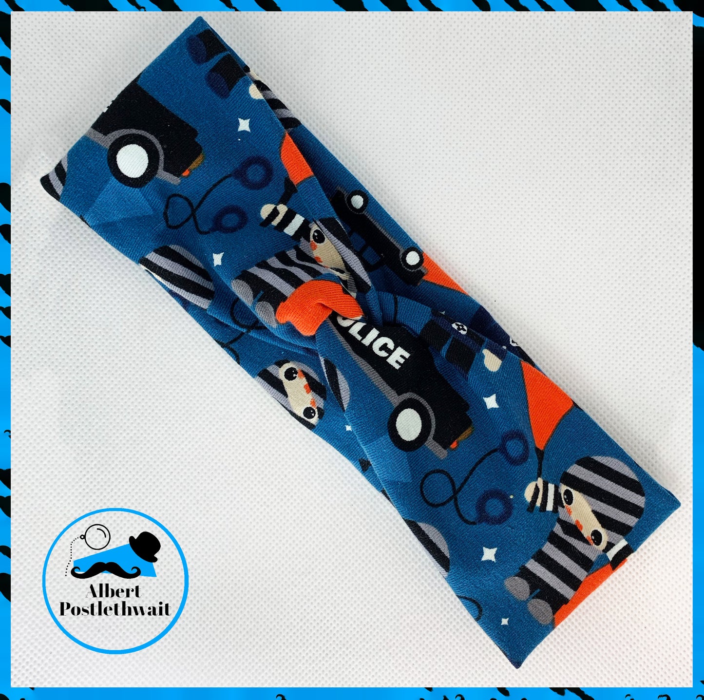 Cops & Robbers Twisted Headband