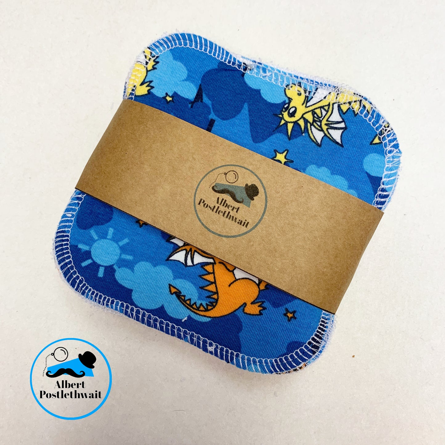 Set of 6 Dragon Cloth Wipes