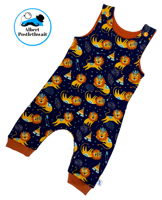 Lions Dungarees 0-3 Months