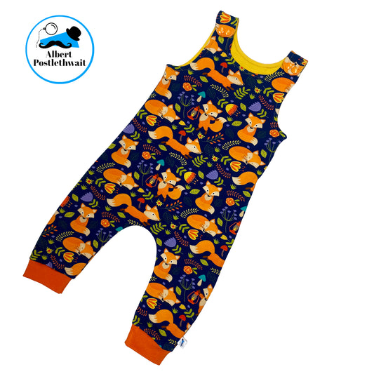 Fox Dungarees 6-12 months
