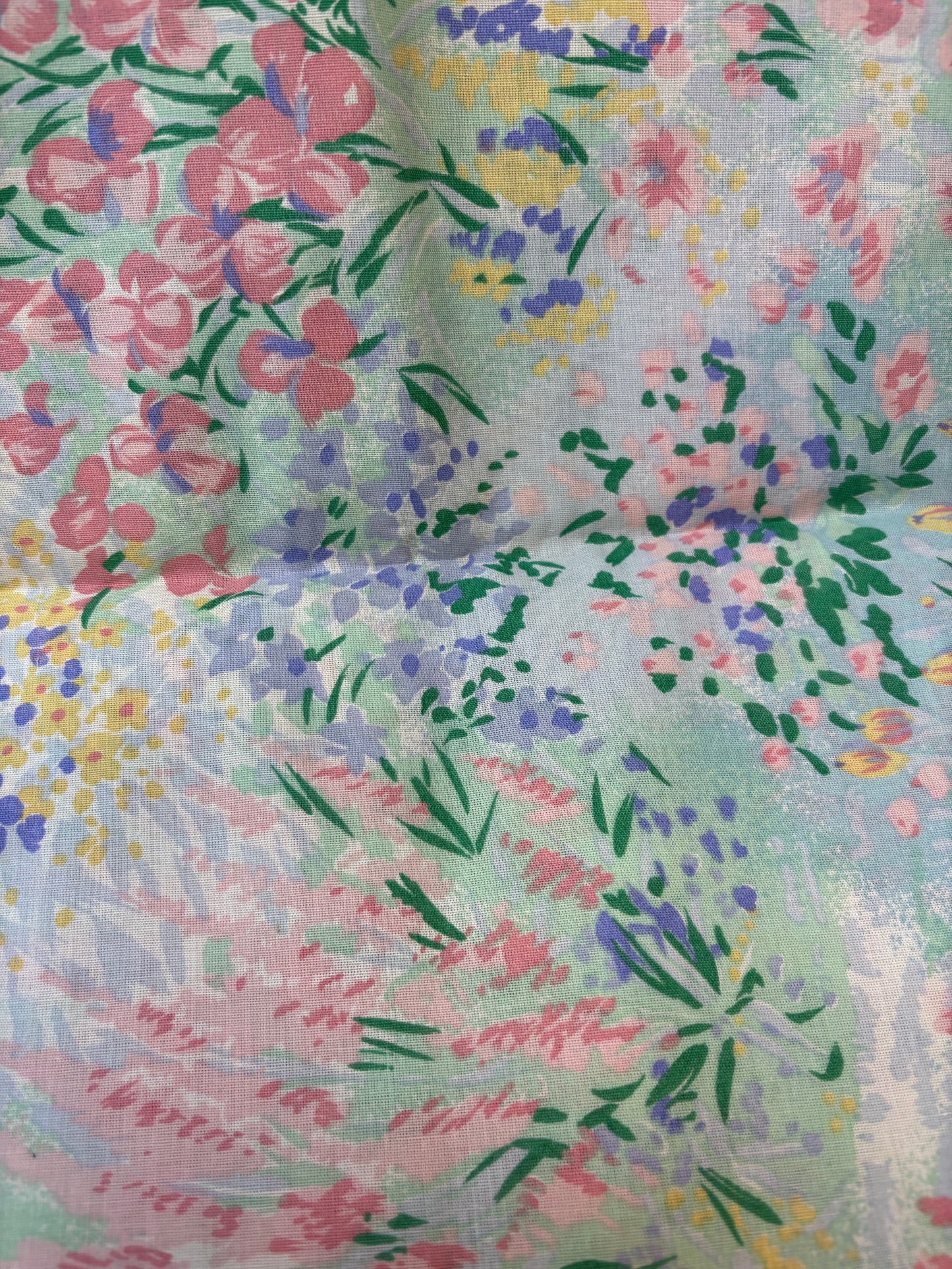 Send in my Jeans for a Denim Skirt -Floral