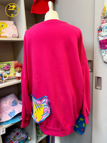 Little Mermaid Sweatshirt size Medium 12-14