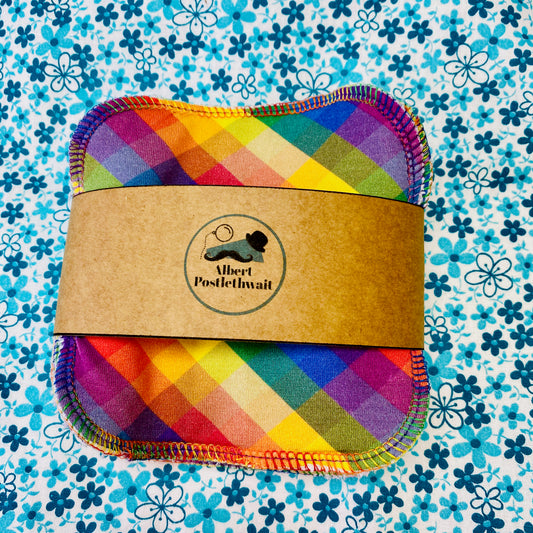 Set of 6 Rainbow Wipes