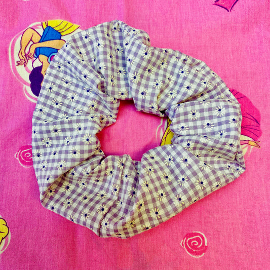 XL Gingham Scrunchie