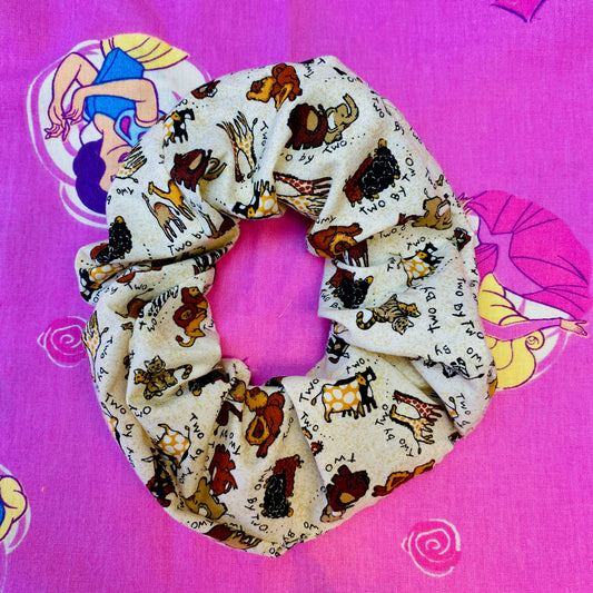 XL Noah's Ark Scrunchie