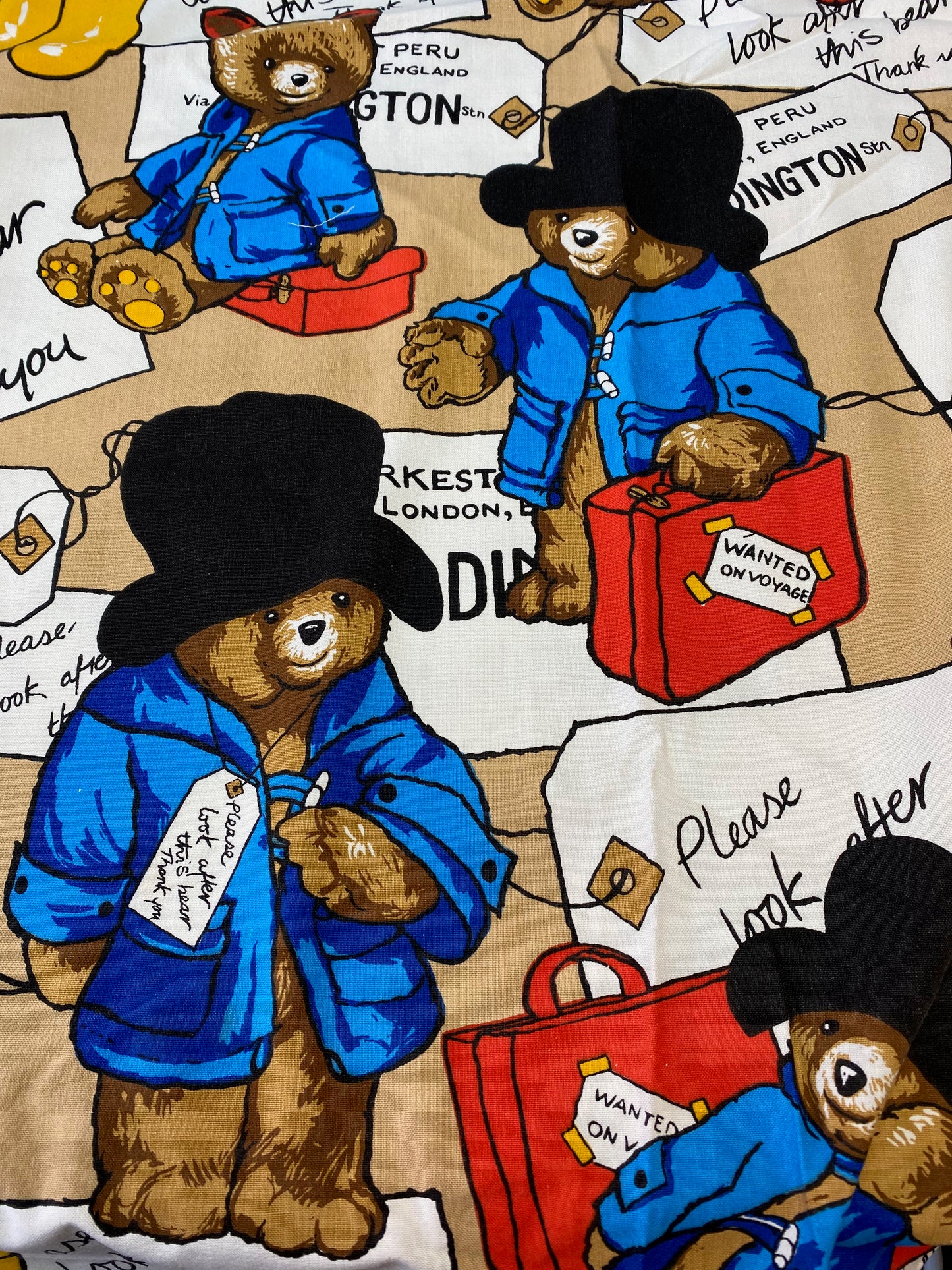 Paddington Bear Dungarees Made to Order