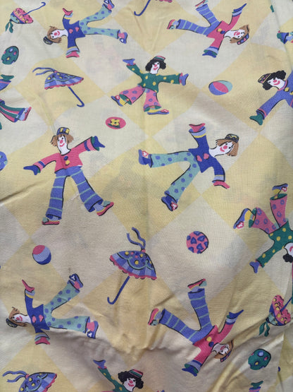 Vintage Clowns - Laura Ashley Frill Collar - Made to order