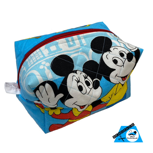 Mickey & Donald Quilted Make-up bag