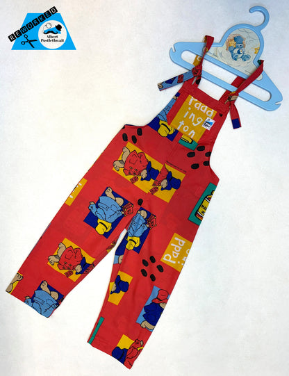 Paddington Bear Kids Dungarees - Made to Order