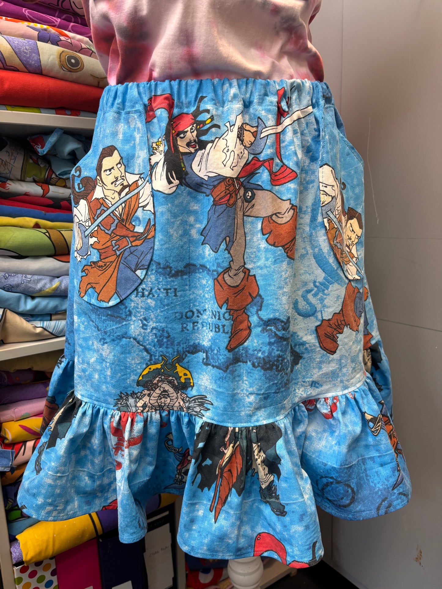 CareBears Ruffle Skirt - Made to Order