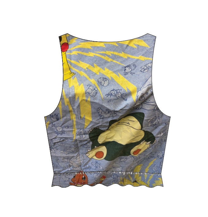 Pokemon Cropped Top - Made to Order