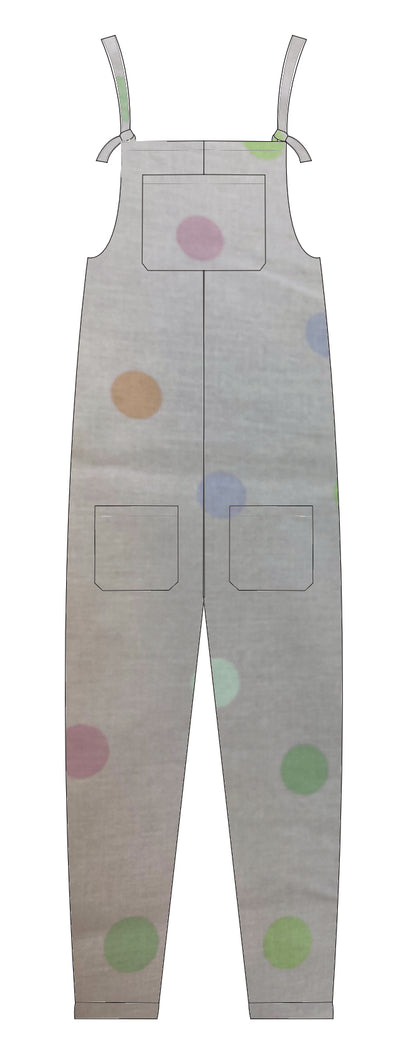 Vintage Laura Ashley Spots Kids Dungarees - Made to Order