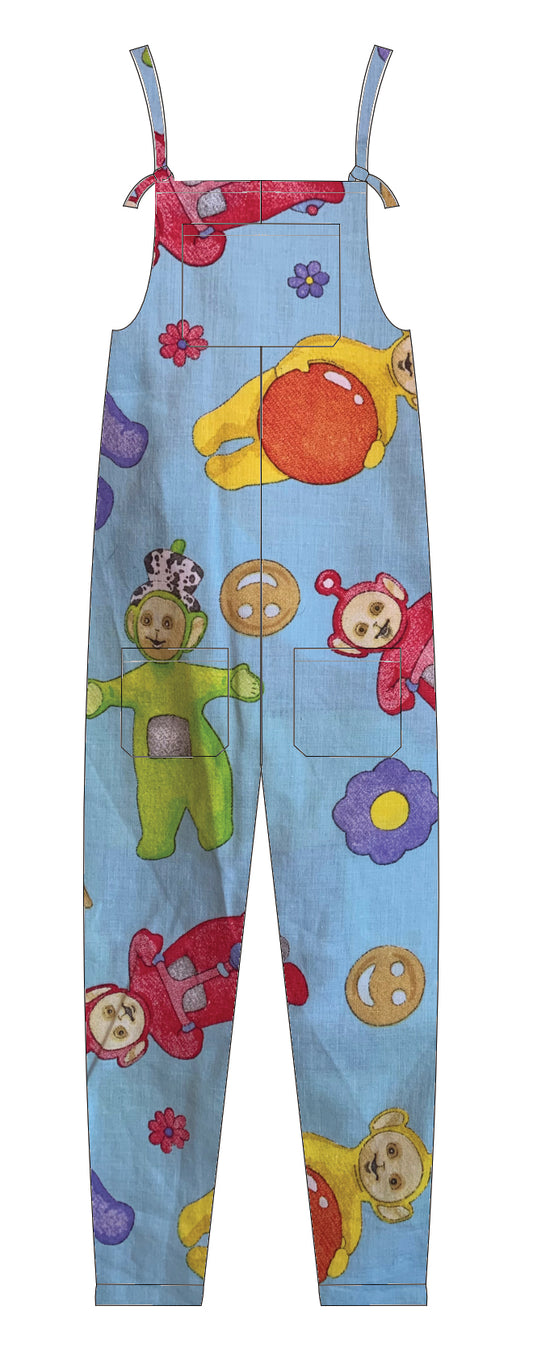 Teletubbies Kids Dungarees - Made to Order