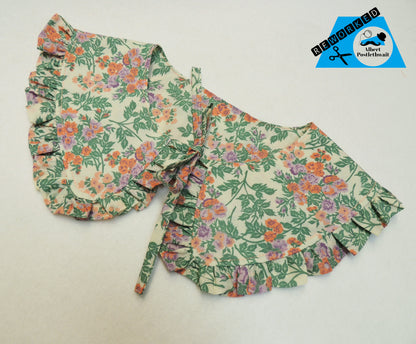 Floral Garden Frill Collar