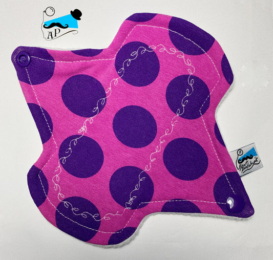 Purple Spotty 6 inch Liner Pad